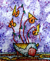contemporary painting 
	Flower 3